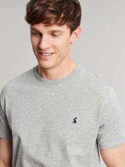 Grey Plain Jersey T-Shirt -Elite Fashion Shop 973783s3