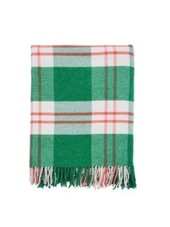 Green Lakeside Slumber Woven Throw