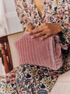 Rose Pink Cosmetic Bag