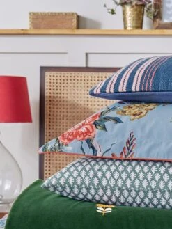 Blue Chinoise Floral Housewife Pillowcase Pair -Elite Fashion Shop 986143s3