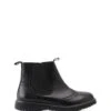 Start-Rite Revolution Black Leather Zip-Up Boots F Fit