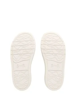 Start-Rite Explore Tan Brown Leather Comfy Rip-Tape Trainers F Fit -Elite Fashion Shop A36 327s6