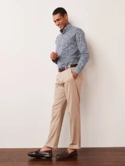 Blue Print Shirt -Elite Fashion Shop A64808s3