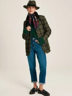 Berkley Green Tweed Fieldcoat -Elite Fashion Shop C15 215s3