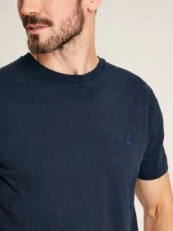 Navy Blue Plain Jersey T-Shirt -Elite Fashion Shop C23347s3