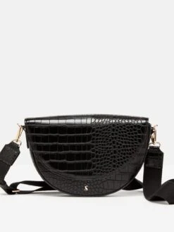 Black Half Moon Cross Body Bag -Elite Fashion Shop C26265s4