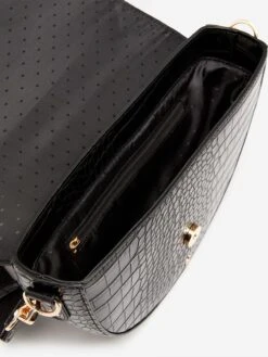 Black Half Moon Cross Body Bag -Elite Fashion Shop C26265s8