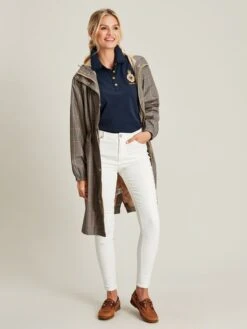 Blue Short Sleeve Frill Collared Polo Shirt 10 Blue Short Sleeve Frill Collared Polo Shirt -Elite Fashion Shop C35 308s3