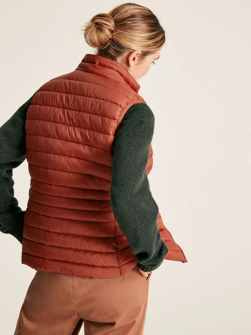 Red Showerproof Packable Gilet 2 Red Showerproof Packable Gilet - Image 2