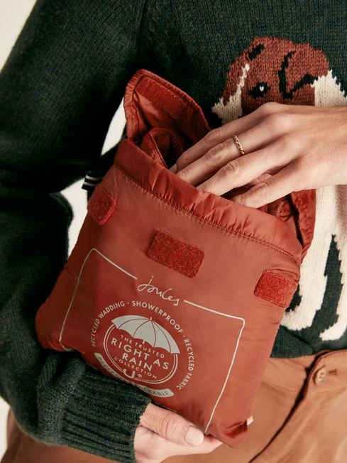 Red Showerproof Packable Gilet 4 Red Showerproof Packable Gilet - Image 4