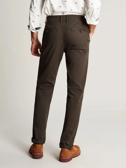 Green Slim Fit Chinos 2 Green Slim Fit Chinos - Image 2
