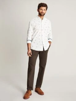 Green Slim Fit Chinos 8 Green Slim Fit Chinos -Elite Fashion Shop C38 481s3