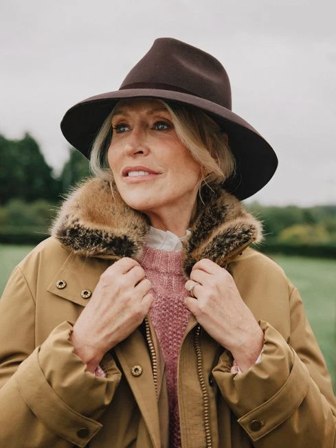 Brown Soft Fedora 2 Brown Soft Fedora - Image 2