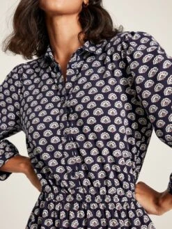 Blue Jersey Shirt Dress 8 Blue Jersey Shirt Dress -Elite Fashion Shop C90345s3