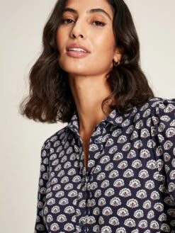 Blue Jersey Shirt Dress 10 Blue Jersey Shirt Dress -Elite Fashion Shop C90345s5