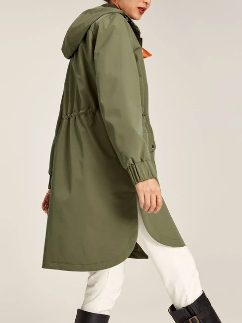 Green Waterproof Zip Through Coat 4 Green Waterproof Zip Through Coat - Image 4