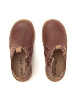 Start Rite G Fit Energy Leather Zip Up Black Chelsea Boots -Elite Fashion Shop C95206s4