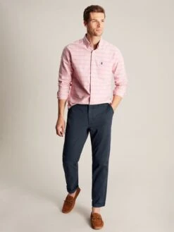 Navy Blue Slim Fit Chinos -Elite Fashion Shop D02 263s3