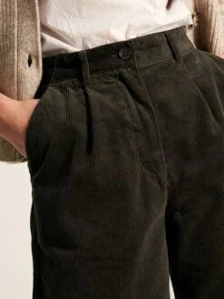 Green Cord Wide Leg Trousers 10 Green Cord Wide Leg Trousers -Elite Fashion Shop D03 732s5