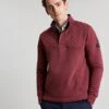 Joules Purple Darrington Quarter Zip Sweatshirt