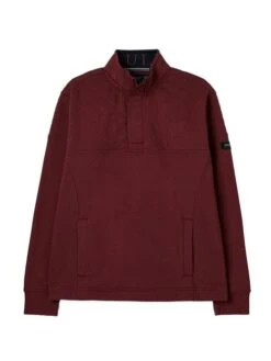 Joules Purple Darrington Quarter Zip Sweatshirt -Elite Fashion Shop D24949s6