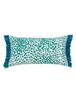 Green Pheasant Floral Cushion -Elite Fashion Shop D89769s4