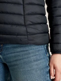 Navy Showerproof Packable Padded Jacket -Elite Fashion Shop D91351s5