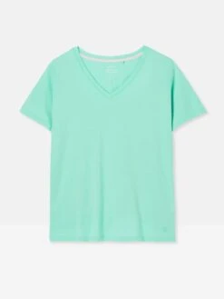 Blue V Neck T-shirt 9 Blue V Neck T-shirt -Elite Fashion Shop N00763s5