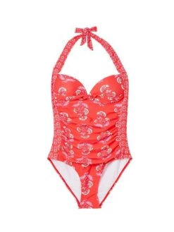 Joules Pink Jasmine Swimsuit 11 Joules Pink Jasmine Swimsuit -Elite Fashion Shop N01056s6