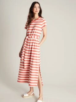 Pink Jersey Long Dress