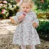 Trotters London Pink Little Floral Bella Floral Willow Dress
