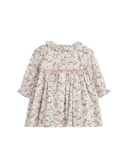 Trotters London Pink Little Floral Bella Floral Willow Dress -Elite Fashion Shop N32 094s3