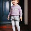 Trotters London Little Pale Pink Jemima Ducks Jumper