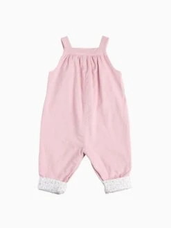 Trotters London Pink Little Cord Jemima Duck Cotton Dungarees -Elite Fashion Shop N32 263s3