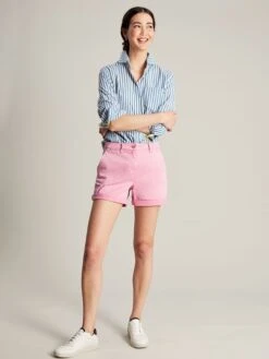 Joules Pink Cruise Mid Thigh Length Chino Shorts 8 Joules Pink Cruise Mid Thigh Length Chino Shorts -Elite Fashion Shop N40409s3