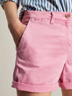 Joules Pink Cruise Mid Thigh Length Chino Shorts 9 Joules Pink Cruise Mid Thigh Length Chino Shorts -Elite Fashion Shop N40409s4
