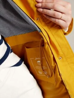 Yellow Gold Waterproof Raincoat -Elite Fashion Shop N42353s7