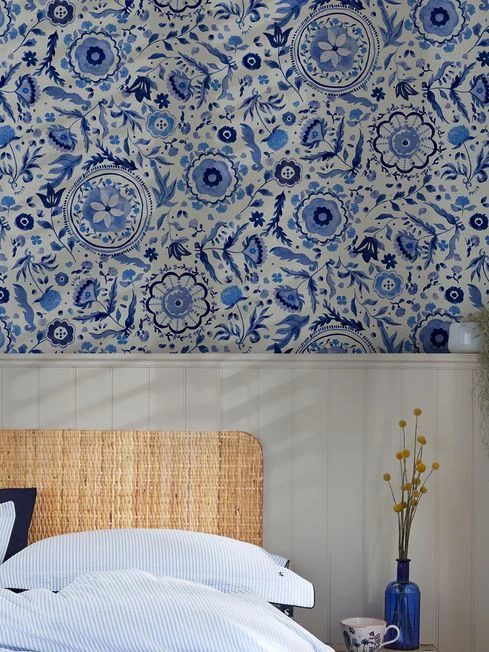 Blue Festival Flowers Wallpaper 1 Blue Festival Flowers Wallpaper