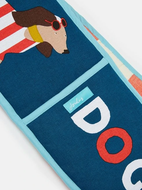 Joules Multi Hot Dog Double Oven Gloves 3 Joules Multi Hot Dog Double Oven Gloves - Image 3