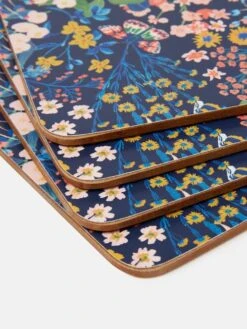 Set Of 4 Multi Country Cottage Ditsy Floral Placemats 6 Set Of 4 Multi Country Cottage Ditsy Floral Placemats -Elite Fashion Shop U70608s3