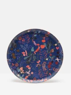 Multi Country Cottage Round Large Tray