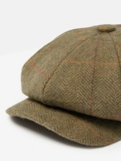 Green Tweed Baker Boy Hat -Elite Fashion Shop U75 291s5