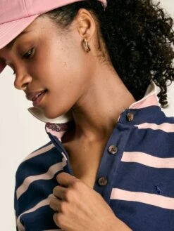 Navy Blue Rugby Shirt -Elite Fashion Shop U75394s5