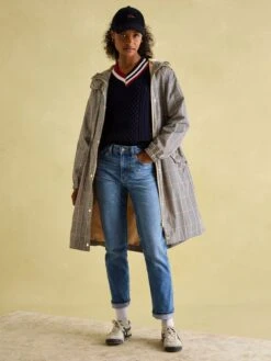 Brown Waterproof Packable Raincoat -Elite Fashion Shop U75422s3