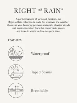 Brown Waterproof Packable Raincoat -Elite Fashion Shop U75422s7