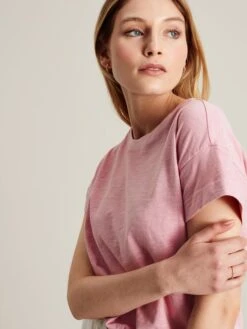 Pink Short Sleeve T-Shirt -Elite Fashion Shop U77158s6