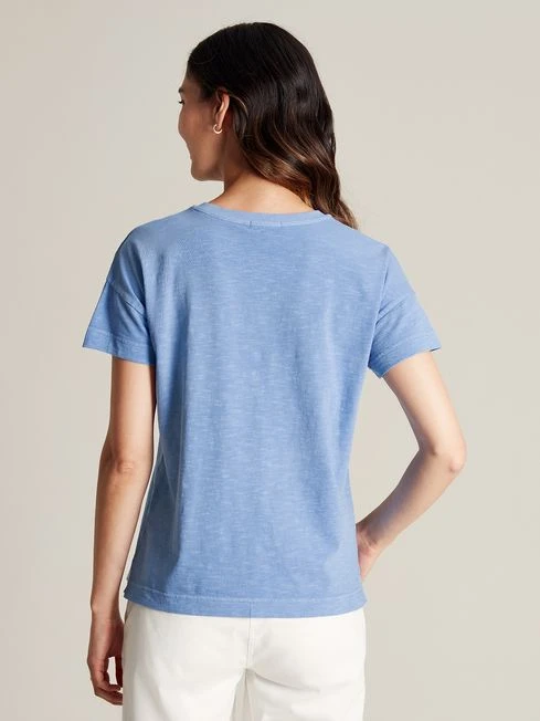 Blue Short Sleeve T-Shirt 2 Blue Short Sleeve T-Shirt - Image 2