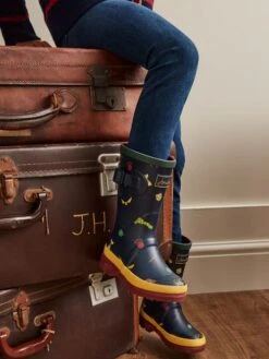 Navy Harry Potter™ Wellies -Elite Fashion Shop U87787s6